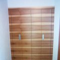 Falttürschrank Kernfurnier