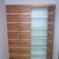 Falttürschrank Kernfurnier