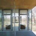 Glasfassade mit sehr schmalem Siliconstoß, "Haus Weiler"